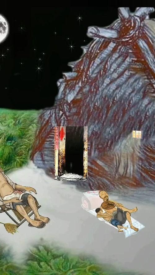 爷爷在地里吃瓜的故事视频,一段温馨的田园回忆